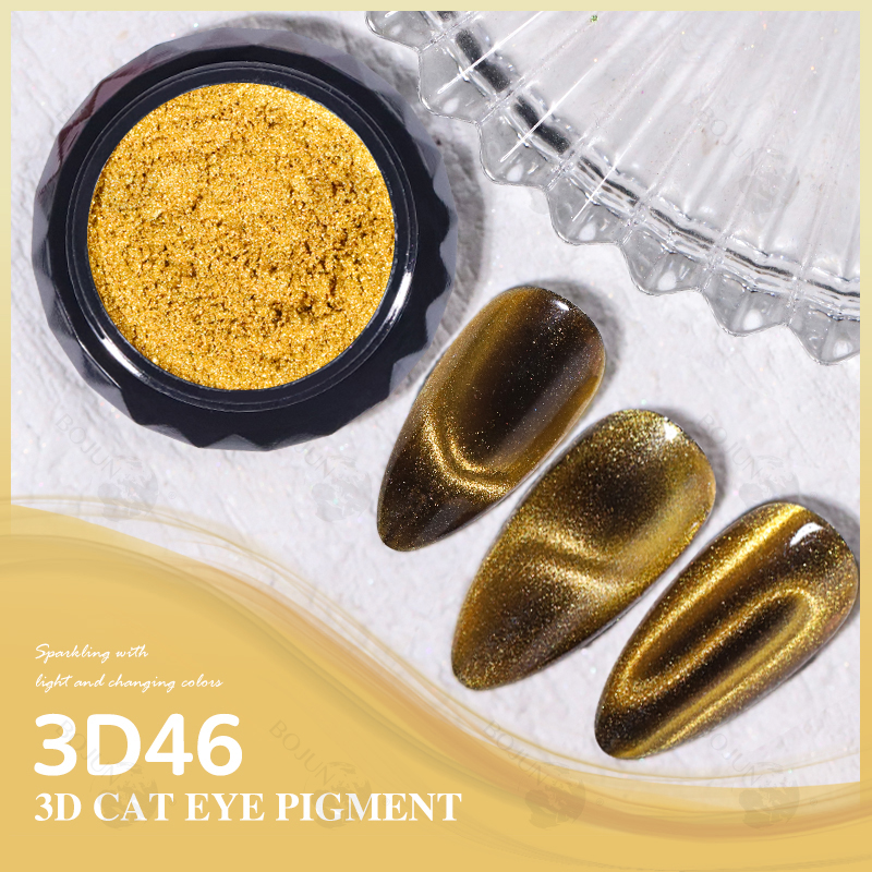 BOJUN 3D46# | 3D Chameleon Cat Eye Pigment(MOQ:1KG/COLOR)